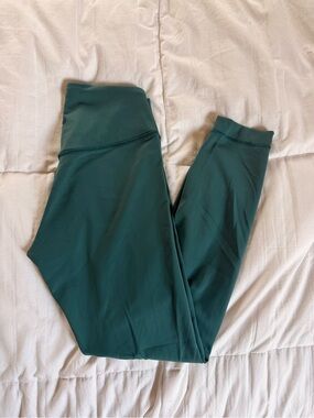 Lululemon Align High-Rise Leggings Dark Teal Green Size 6